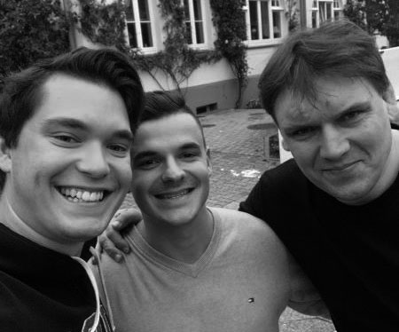 (v.l.) Tim, Jan Zimmermann und Christian Hempel